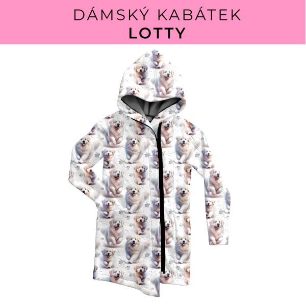 DÁMSKÝ střih - Kabátek Lotty