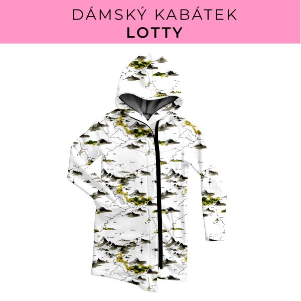 DÁMSKÝ střih - Kabátek Lotty