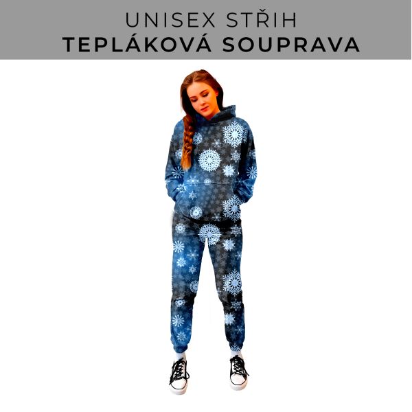 DÁMSKÝ střih - SET mikina a tepláky 