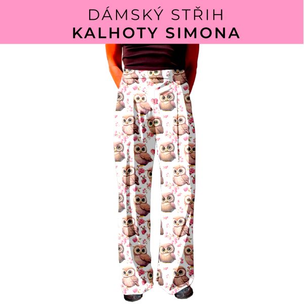 Dámský střih - kalhoty Simona