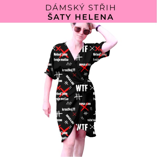 Dámský střih na šaty  Helena