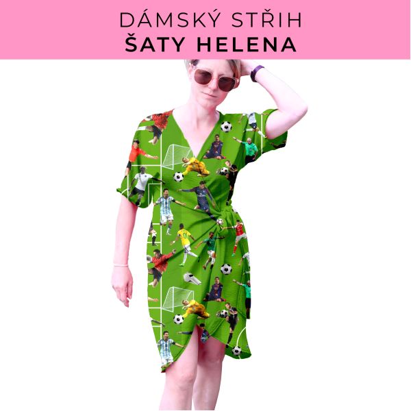 Dámský střih na šaty  Helena