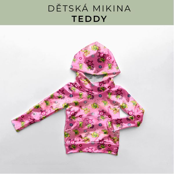 DĚTSKÝ střih - Mikina Teddy