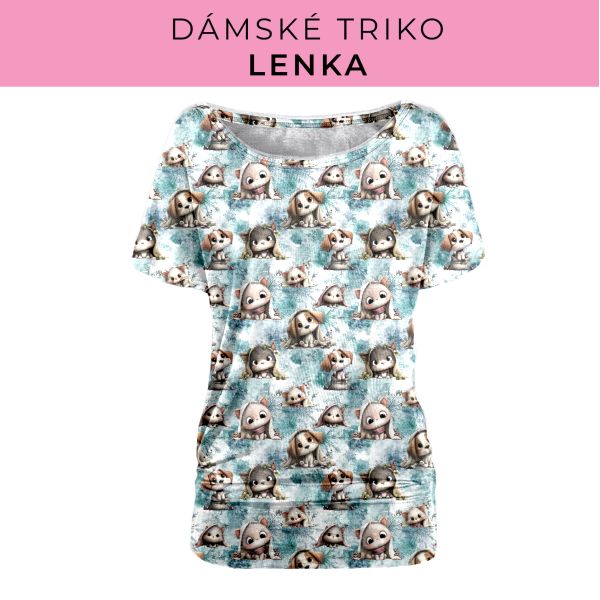 DÁMSKÝ střih - Triko Lenka