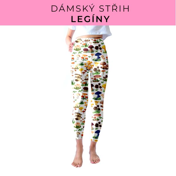 DÁMSKÝ střih - legíny SPORT - SLIM FIT