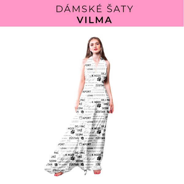 DÁMSKÝ střih - šaty Vilma