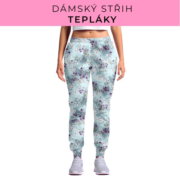 DÁMSKÝ střih - tepláky