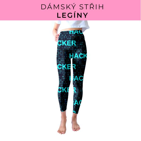 DÁMSKÝ střih - legíny SPORT - SLIM FIT