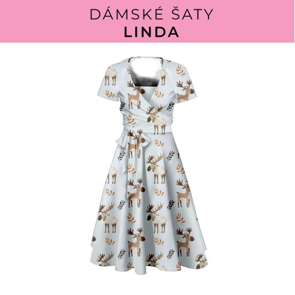 DÁMSKÝ střih - šaty Linda