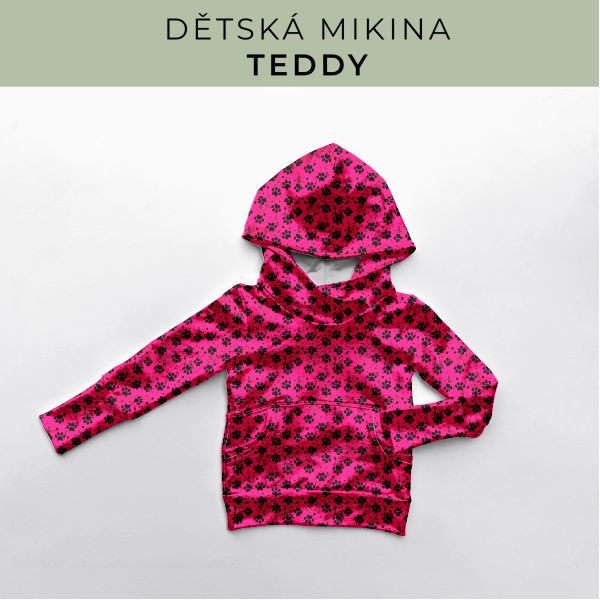 DĚTSKÝ střih - Mikina Teddy