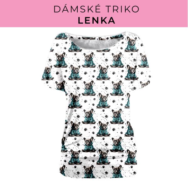DÁMSKÝ střih - Triko Lenka