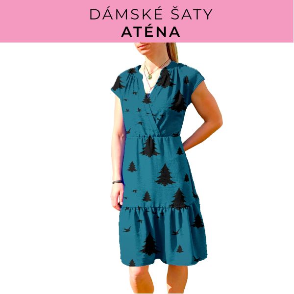 DÁMSKÝ střih - šaty Aténa
