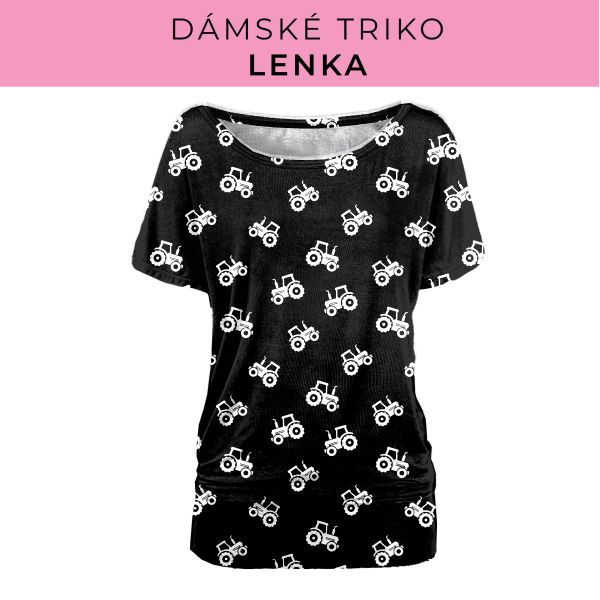 DÁMSKÝ střih - Triko Lenka