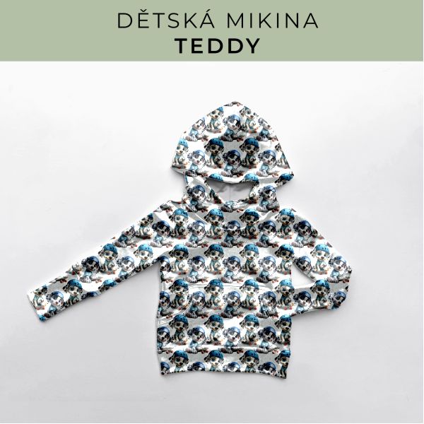 DĚTSKÝ střih - Mikina Teddy