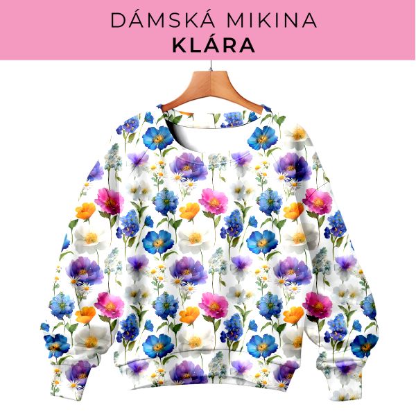 DÁMSKÝ střih - mikina Klára