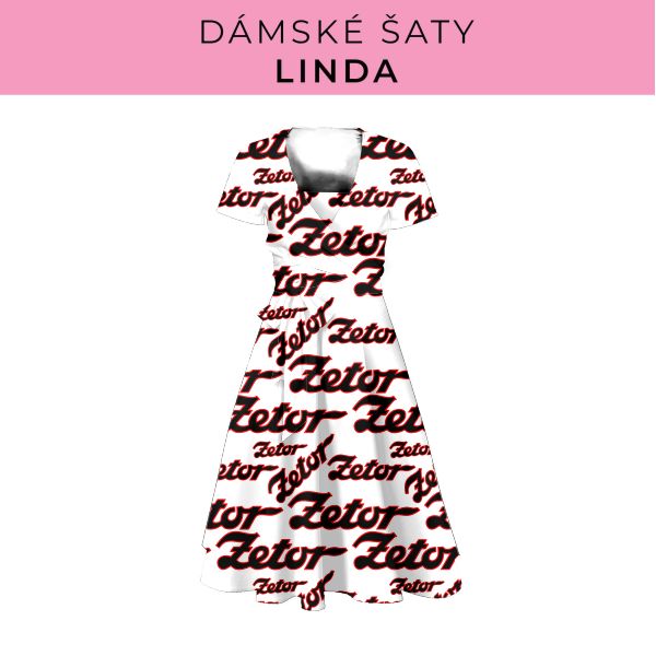 DÁMSKÝ střih - šaty Linda