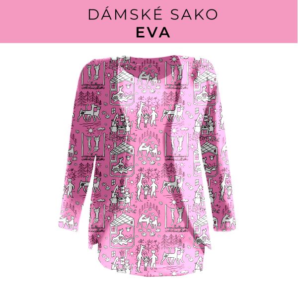 DÁMSKÝ střih - sako Eva