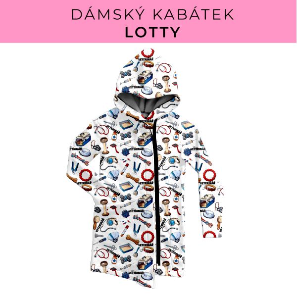 DÁMSKÝ střih - Kabátek Lotty