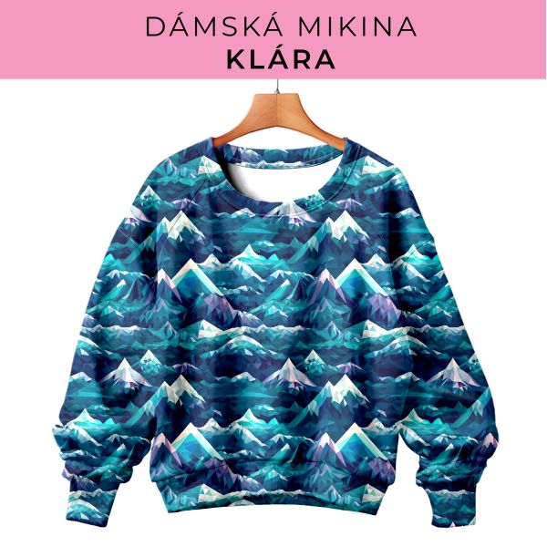DÁMSKÝ střih - mikina Klára