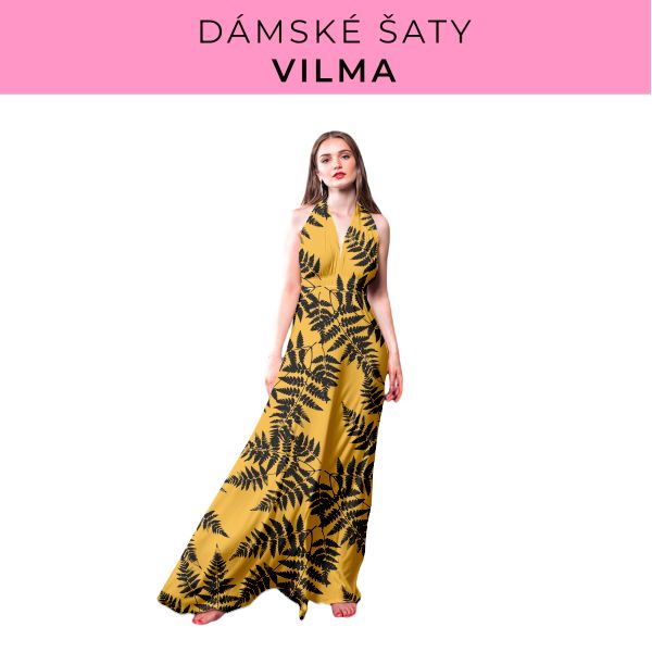 DÁMSKÝ střih - šaty Vilma