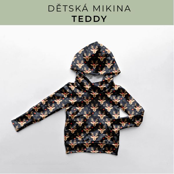 DĚTSKÝ střih - Mikina Teddy