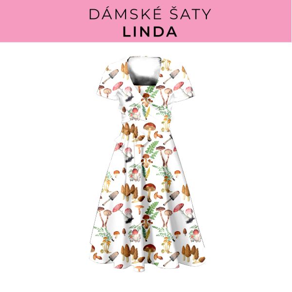 DÁMSKÝ střih - šaty Linda