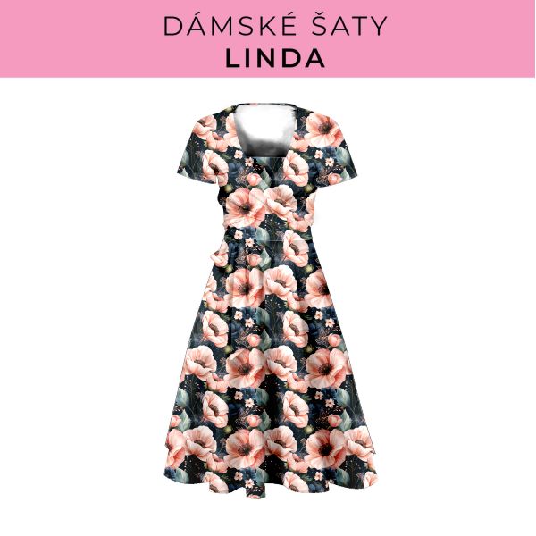 DÁMSKÝ střih - šaty Linda