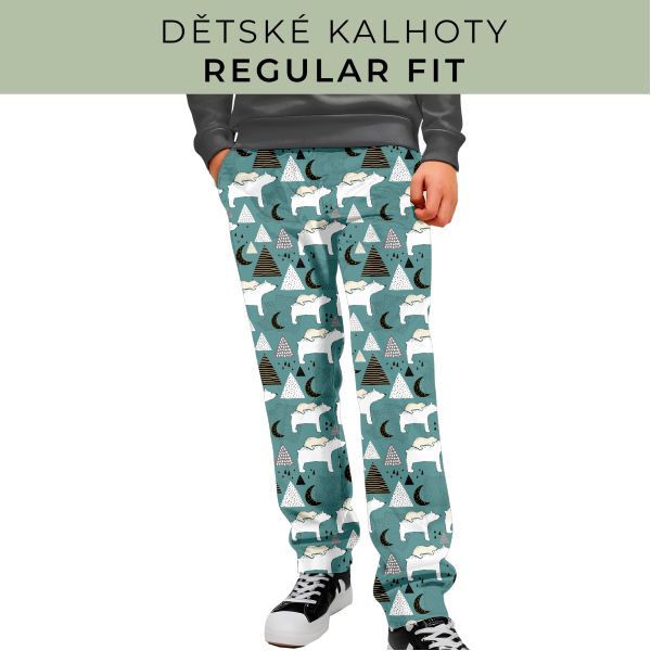 DĚTSKÝ STŘIH - Kalhoty Regular fit
