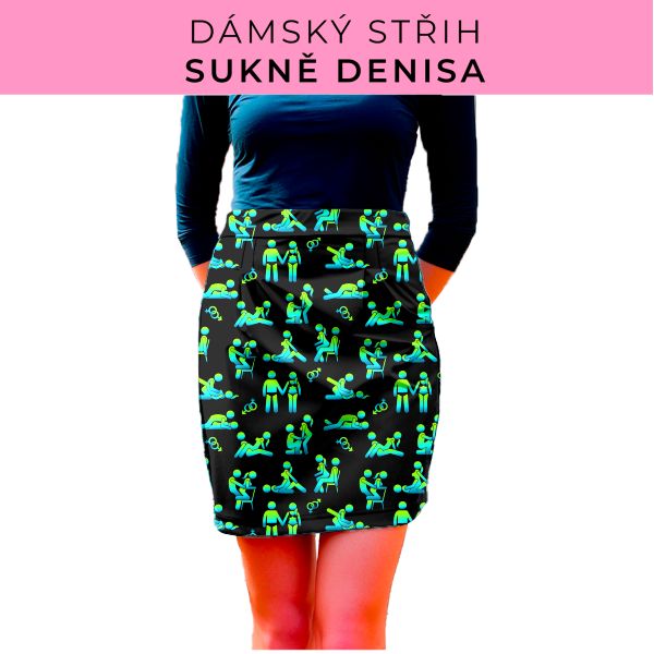 Dámský střih - Dámská sukně Denisa