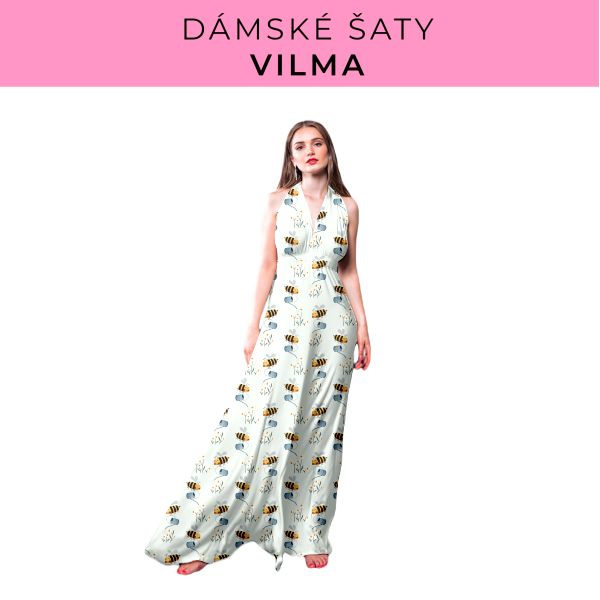 DÁMSKÝ střih - šaty Vilma