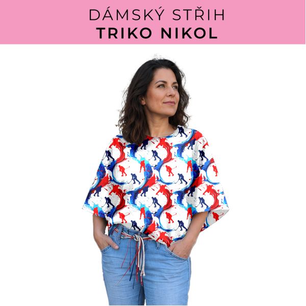 Dámský střih -  triko Nikol