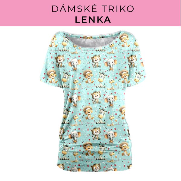 DÁMSKÝ střih - Triko Lenka