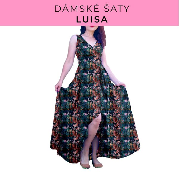 DÁMSKÝ střih - šaty Luisa