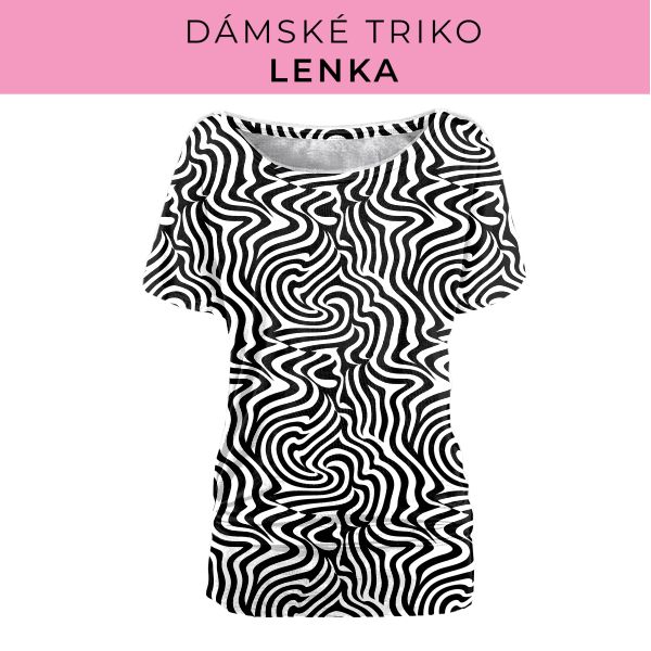 DÁMSKÝ střih - Triko Lenka