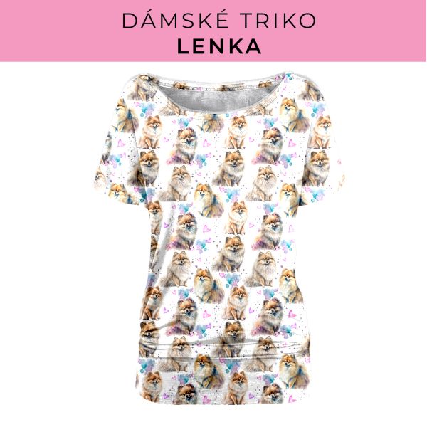 DÁMSKÝ střih - Triko Lenka