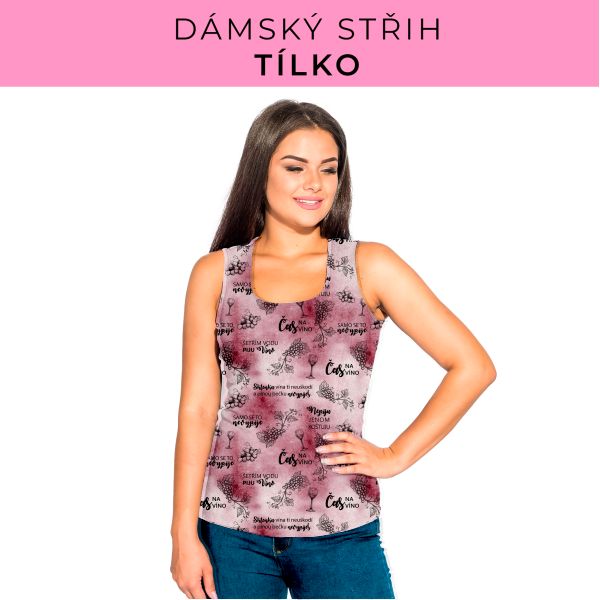 DÁMSKÝ střih - Tílko a kalhoty 