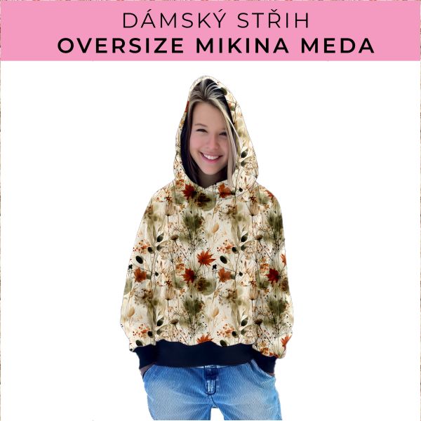 Dámský střih - mikina Meda