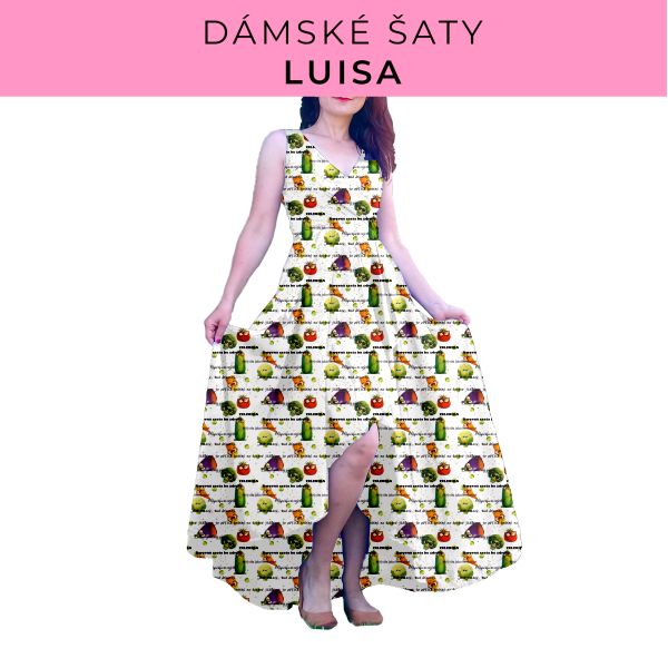 DÁMSKÝ střih - šaty Luisa