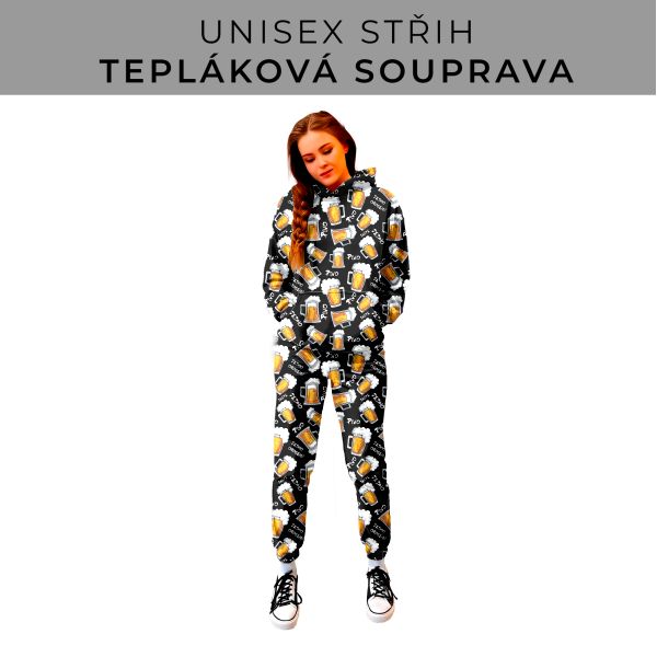 DÁMSKÝ střih - SET mikina a tepláky 