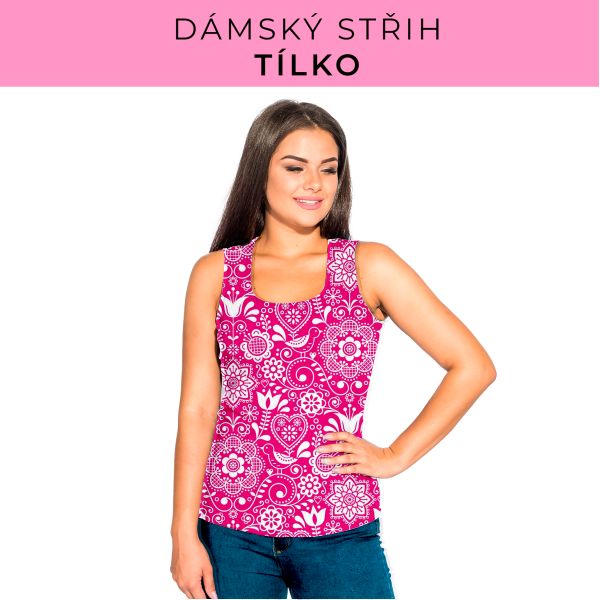 DÁMSKÝ střih - Tílko a kalhoty 
