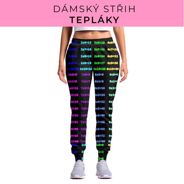 DÁMSKÝ střih - tepláky