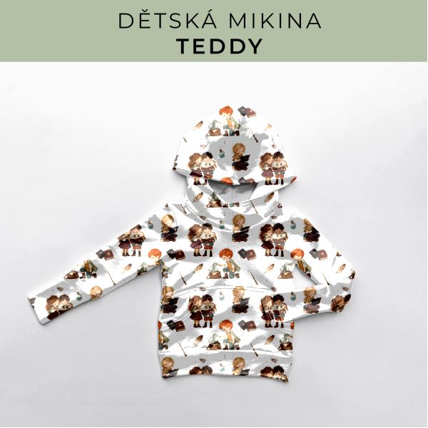 DĚTSKÝ střih - Mikina Teddy