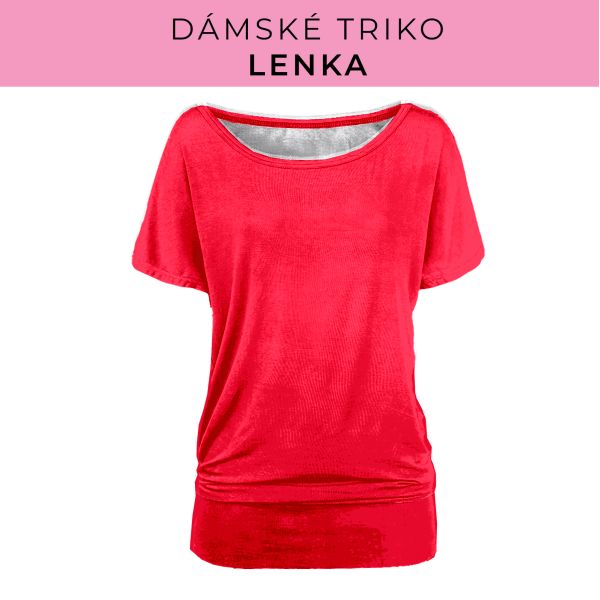 DÁMSKÝ střih - Triko Lenka