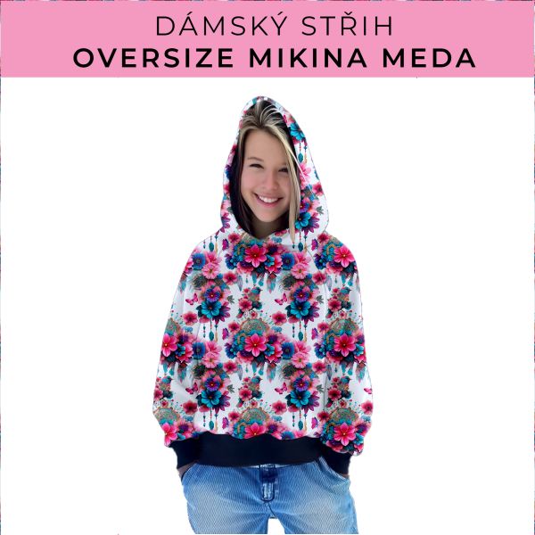 Dámský střih - mikina Meda