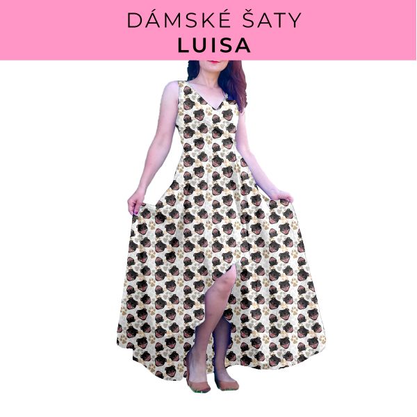 DÁMSKÝ střih - šaty Luisa