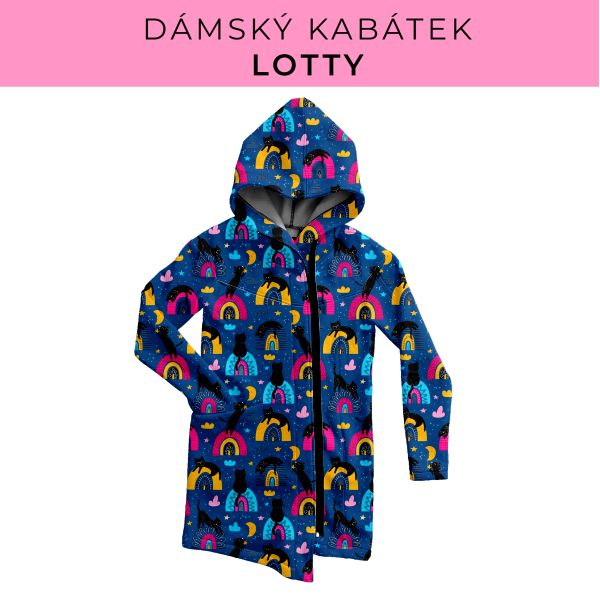 DÁMSKÝ střih - Kabátek Lotty