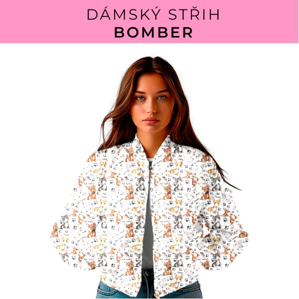 DÁMSKÝ střih - Bomber
