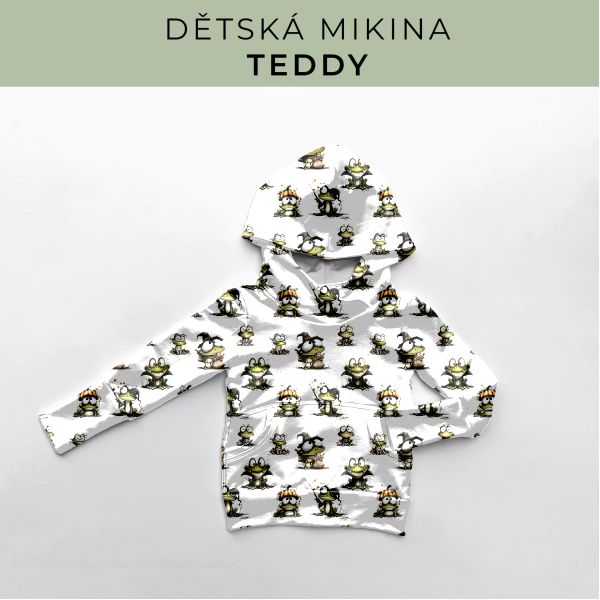 DĚTSKÝ střih - Mikina Teddy