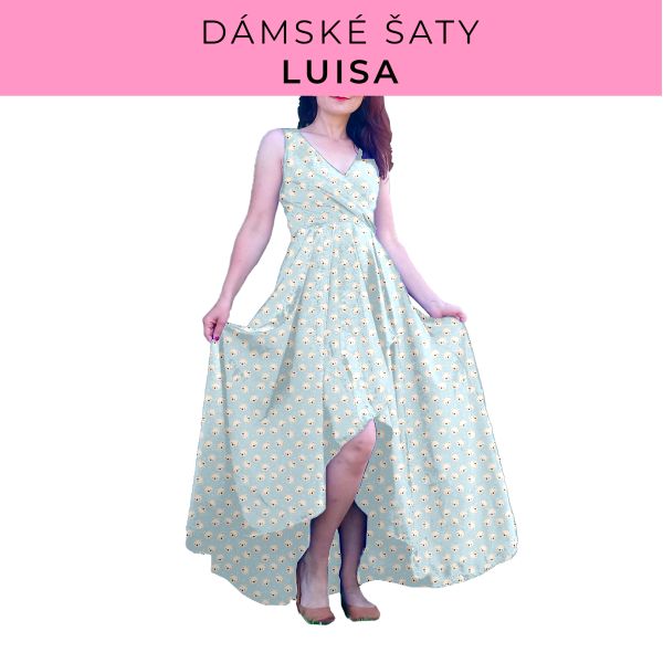 DÁMSKÝ střih - šaty Luisa