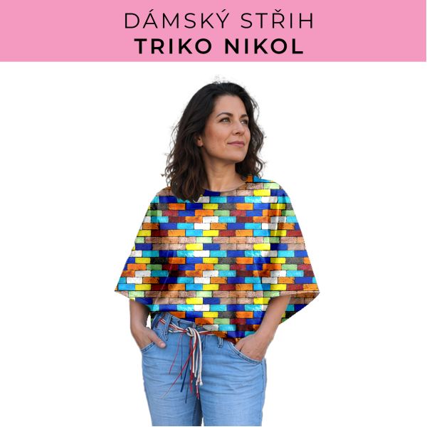 Dámský střih -  triko Nikol